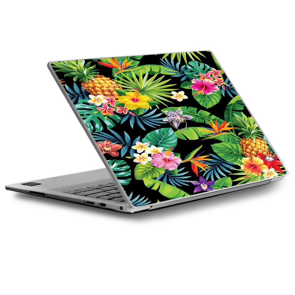  Tropical Flowers Pineapple Hibiscus Hawaii Dell XPS 13 9370 9360 9350 Skin