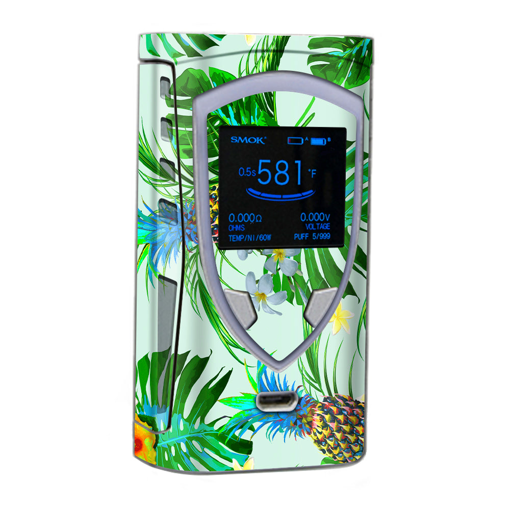 Tropical Floral Pattern Pineapple Palm Trees Smok Pro Color Skin