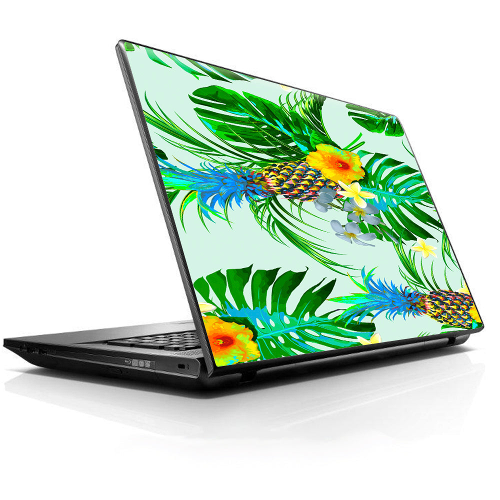  Tropical Floral Pattern Pineapple Palm Trees HP Dell Compaq Mac Asus Acer 13 to 16 inch Skin