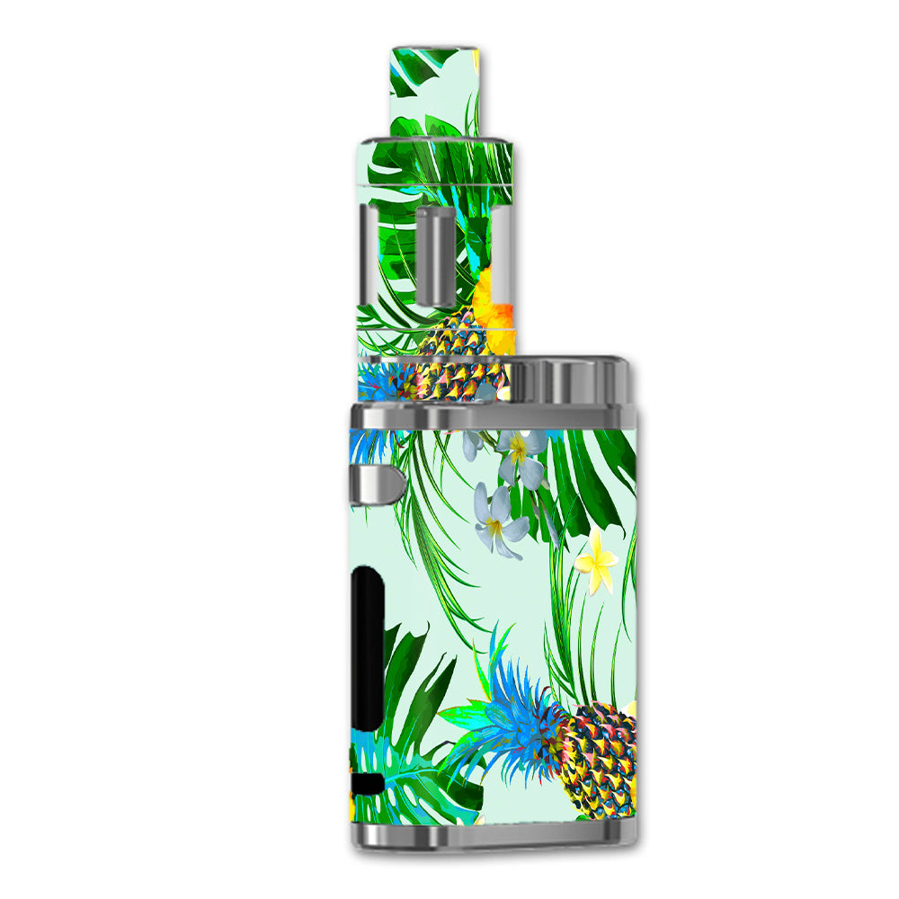  Tropical Floral Pattern Pineapple Palm Trees eLeaf iStick Pico 75w Skin