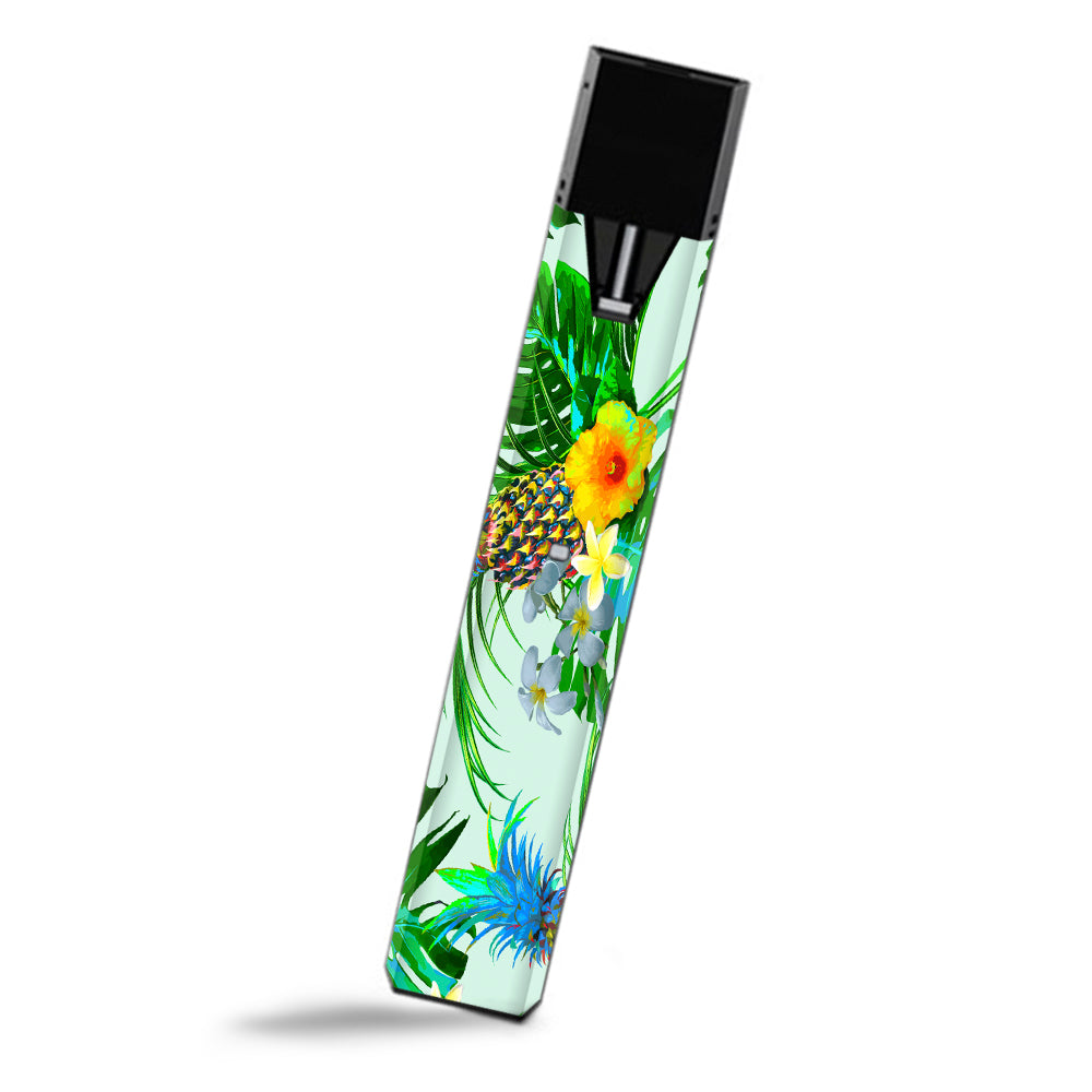  Tropical Floral Pattern Pineapple Palm Trees Smok Fit Ultra Portable Skin