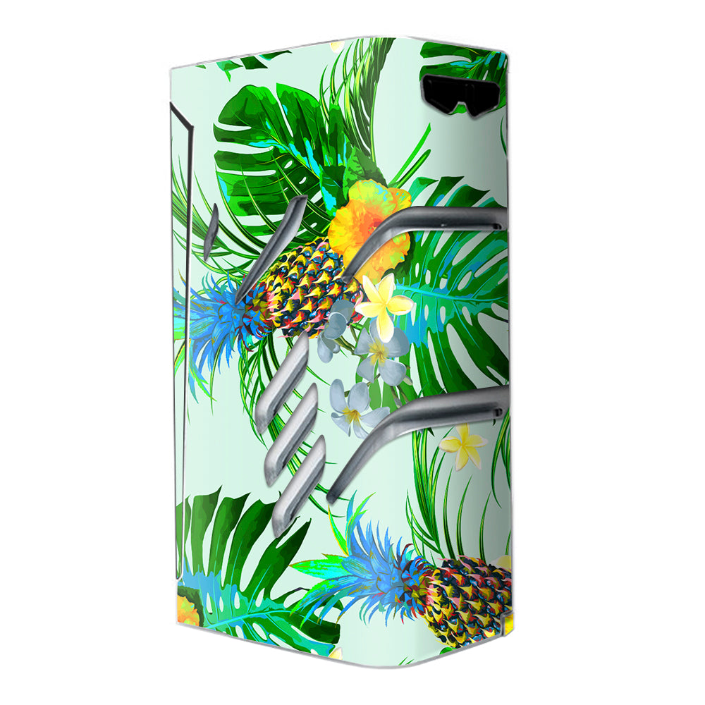  Tropical Floral Pattern Pineapple Palm Trees Smok T-Priv Skin