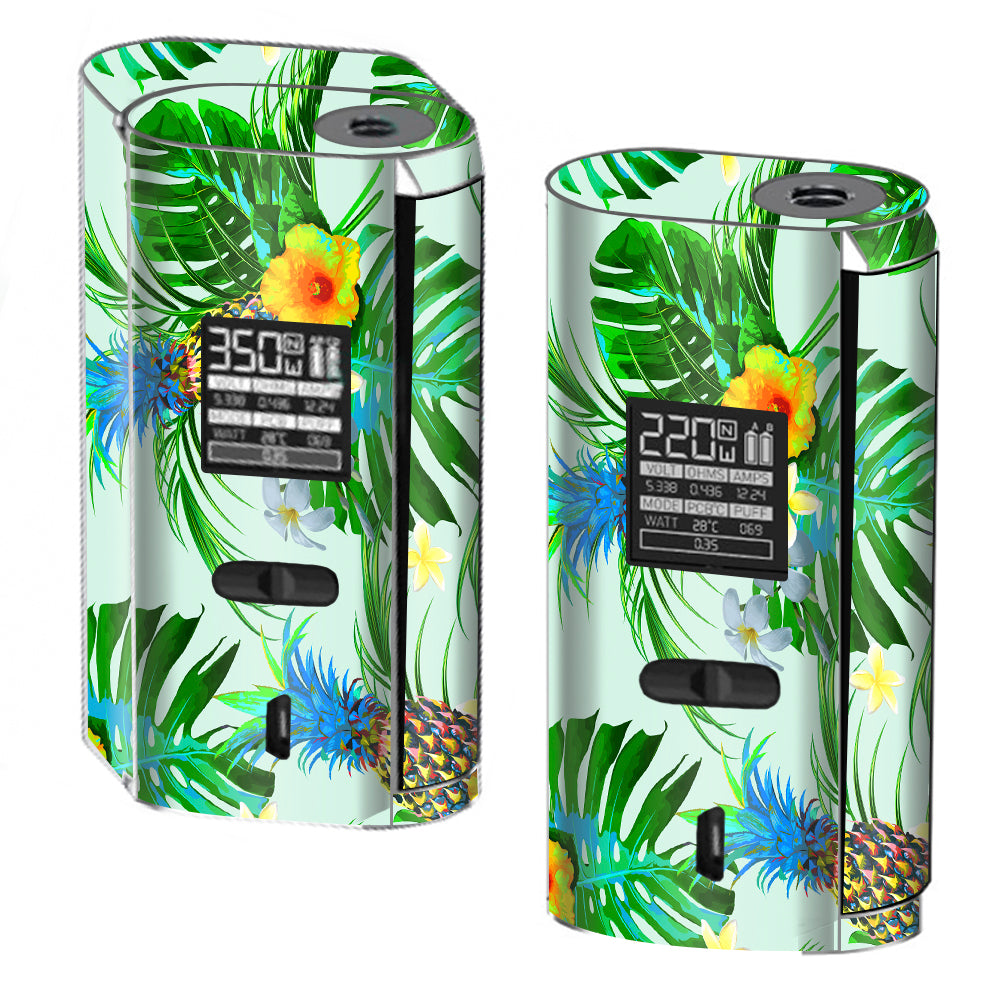  Tropical Floral Pattern Pineapple Palm Trees Smok GX2/4 Skin