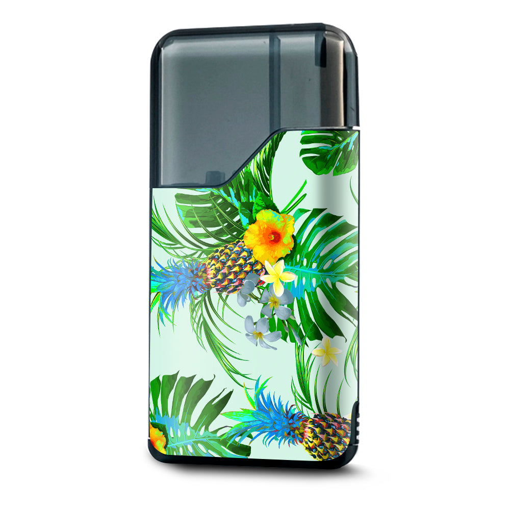  Tropical Floral Pattern Pineapple Palm Trees Suorin Air Skin