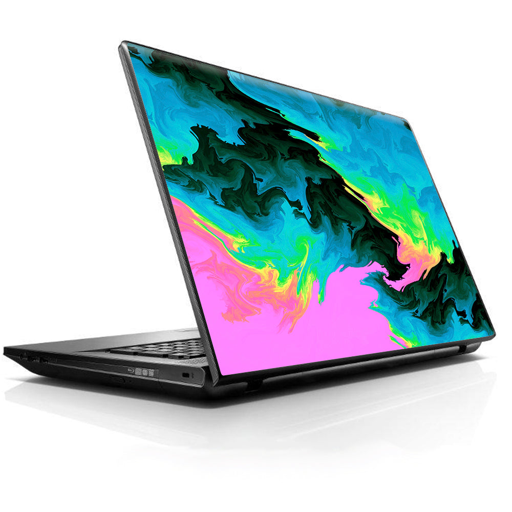  Water Colors Trippy Abstract Pastel Preppy HP Dell Compaq Mac Asus Acer 13 to 16 inch Skin