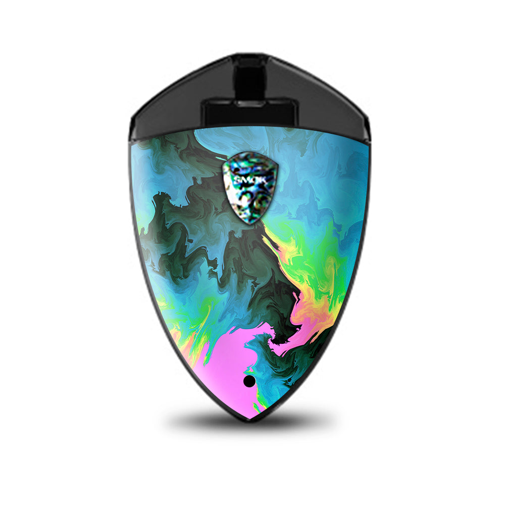  Water Colors Trippy Abstract Pastel Preppy Smok Rolo Badge Skin