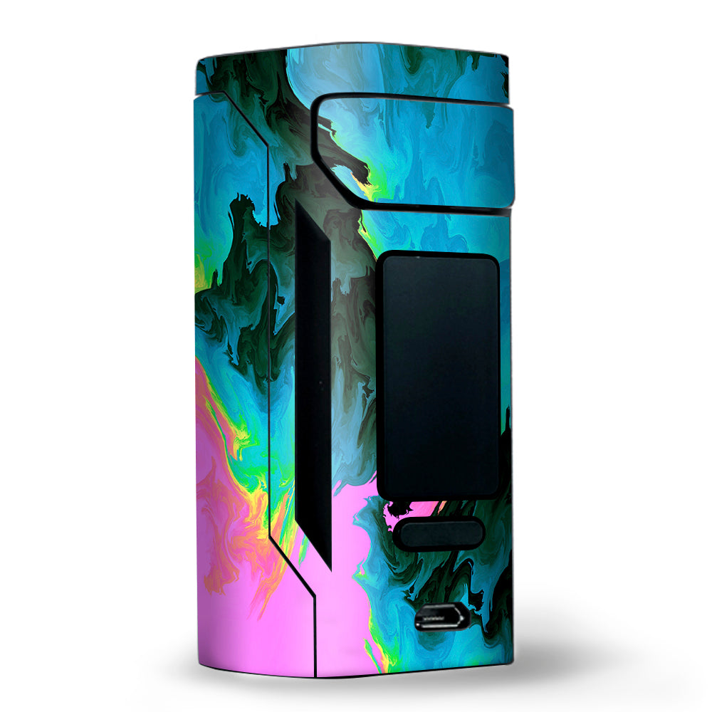  Water Colors Trippy Abstract Pastel Preppy Wismec RX2 20700 Skin