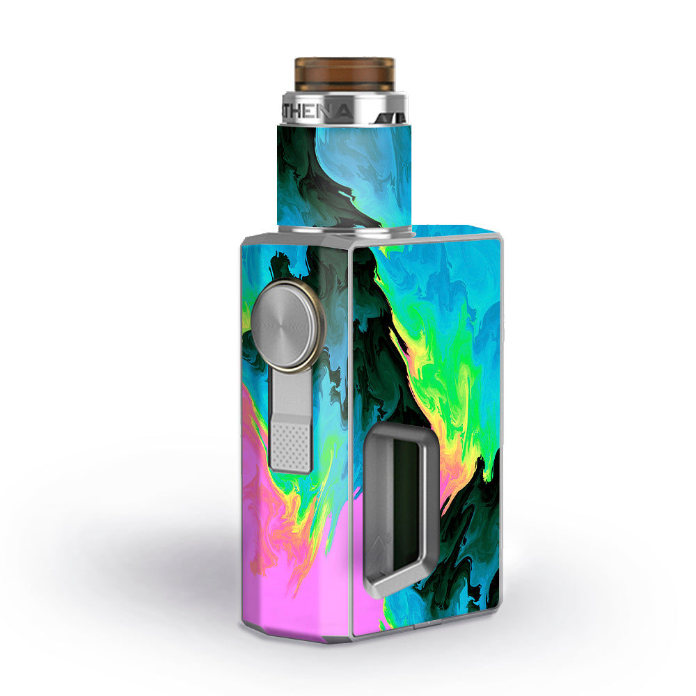  Water Colors Trippy Abstract Pastel Preppy Geekvape Athena Squonk Skin