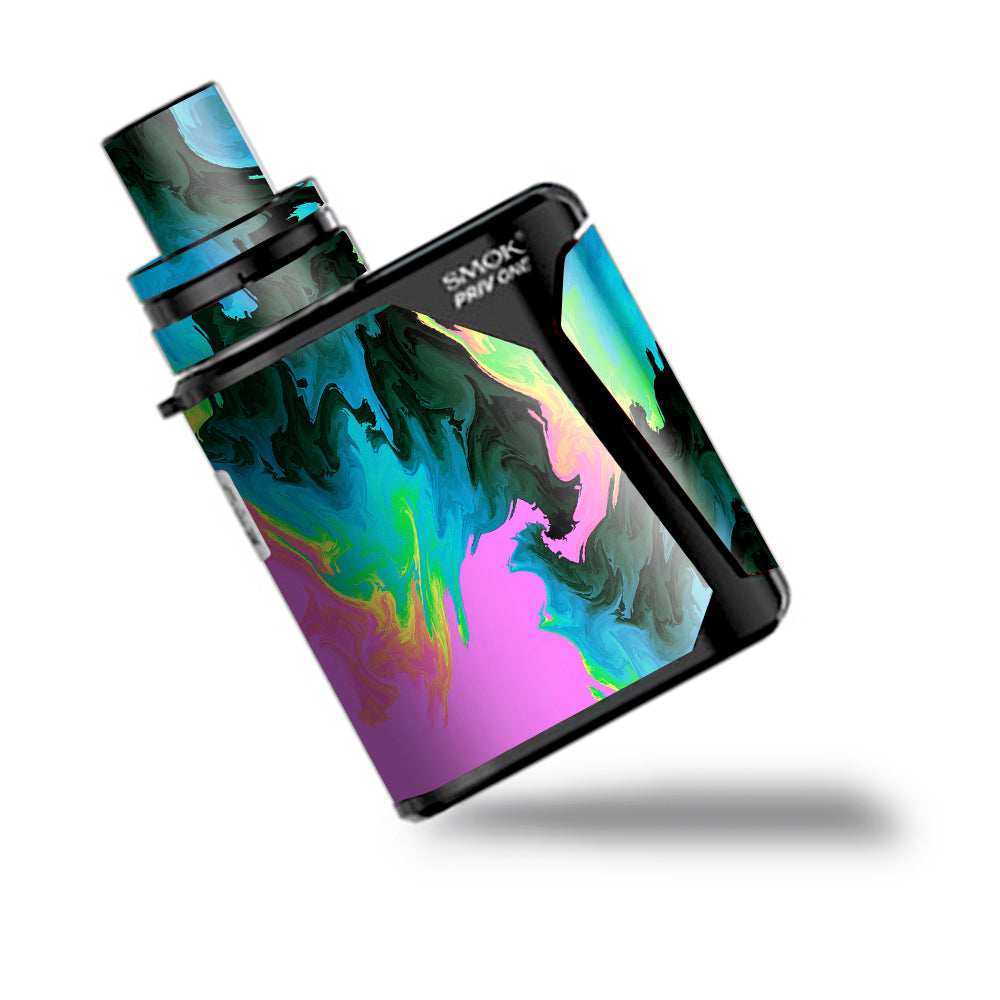  Water Colors Trippy Abstract Pastel Preppy Smok Priv One Skin