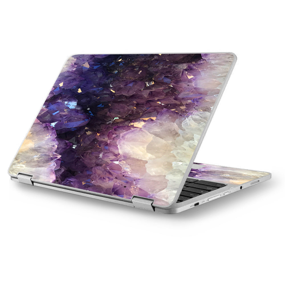  Wood Marble  Asus Chromebook Flip 12.5" Skin