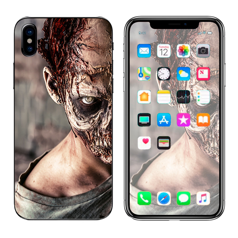  Zombie Dead Apocalypse  Apple iPhone X Skin