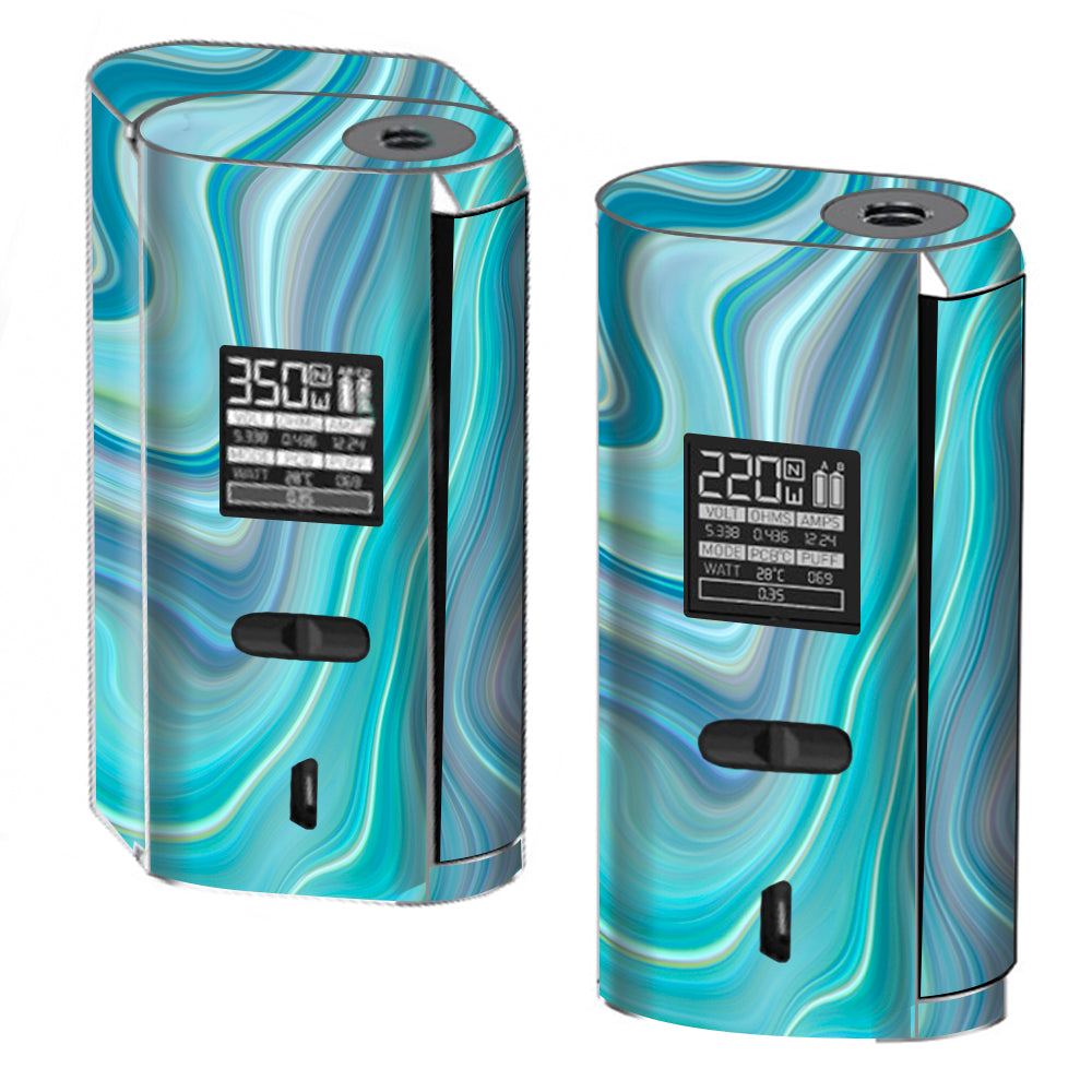  Blue Glass Marble Stone Geode Smok GX2/4 Skin