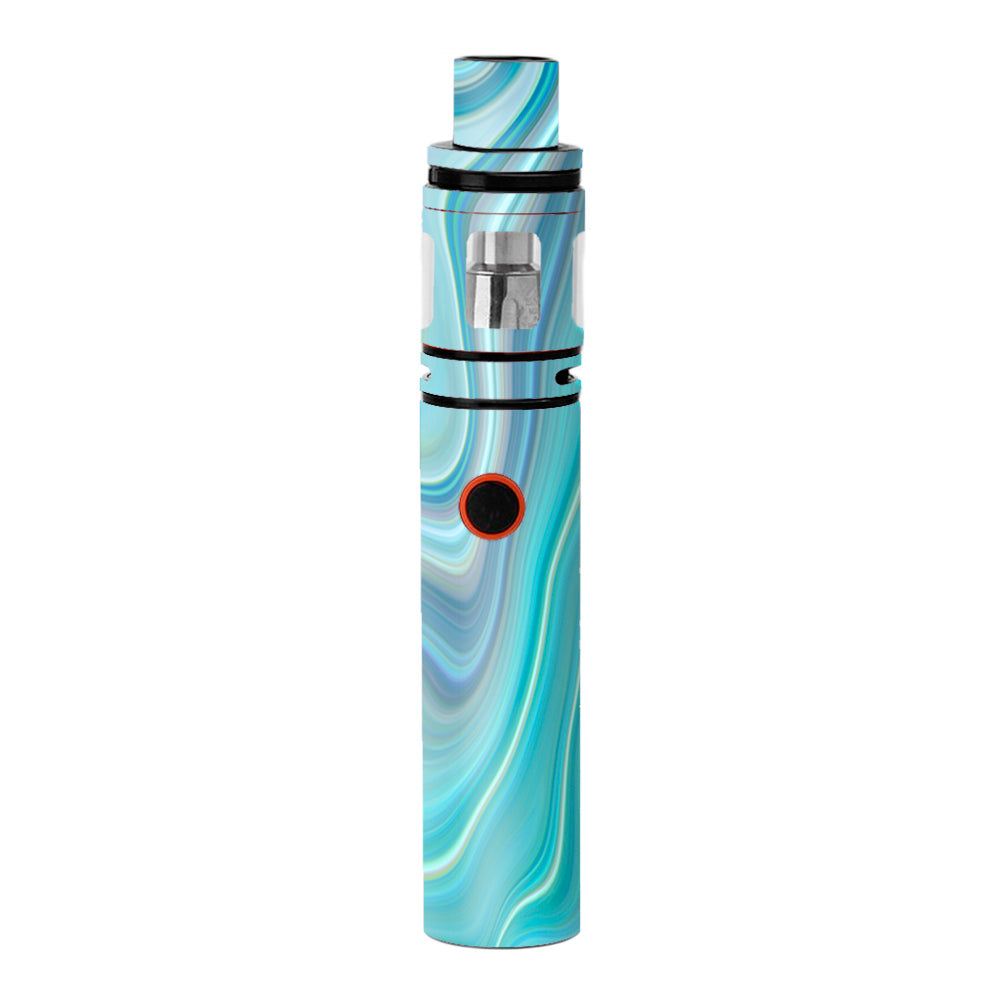  Blue Glass Marble Stone Geode Smok Stick V8 Skin