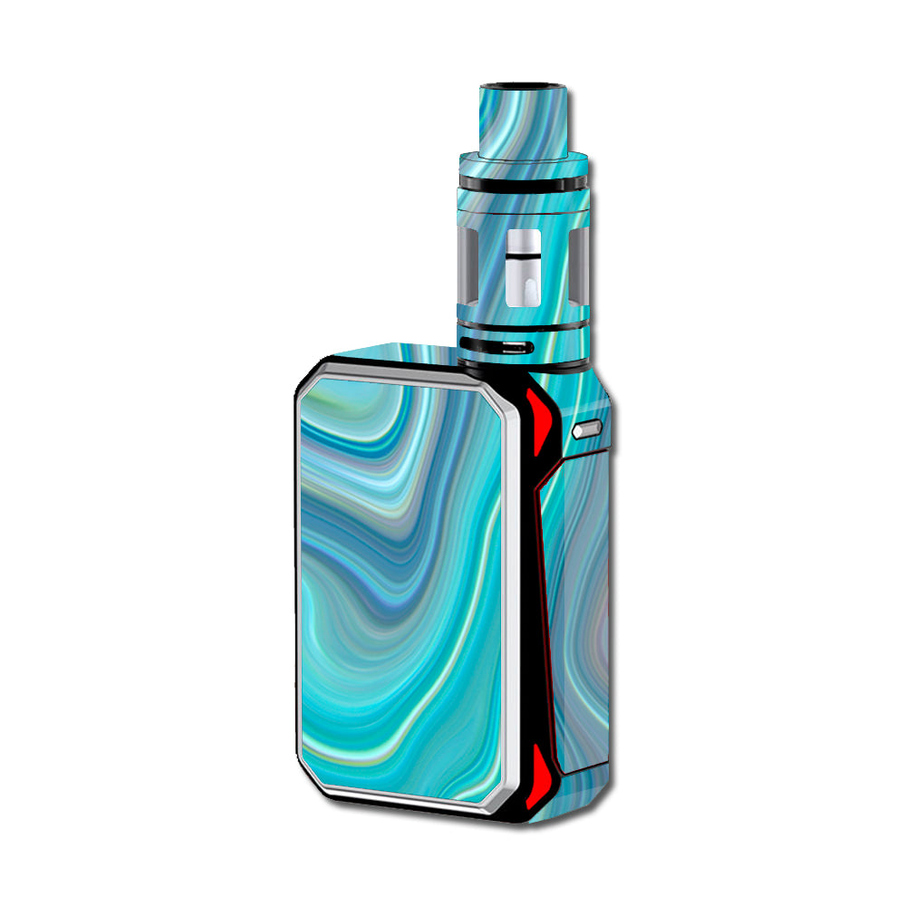  Blue Glass Marble Stone Geode Smok G-Priv Skin