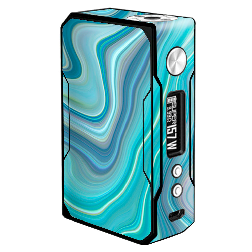  Blue Glass Marble Stone Geode Voopoo Drag 157w Skin
