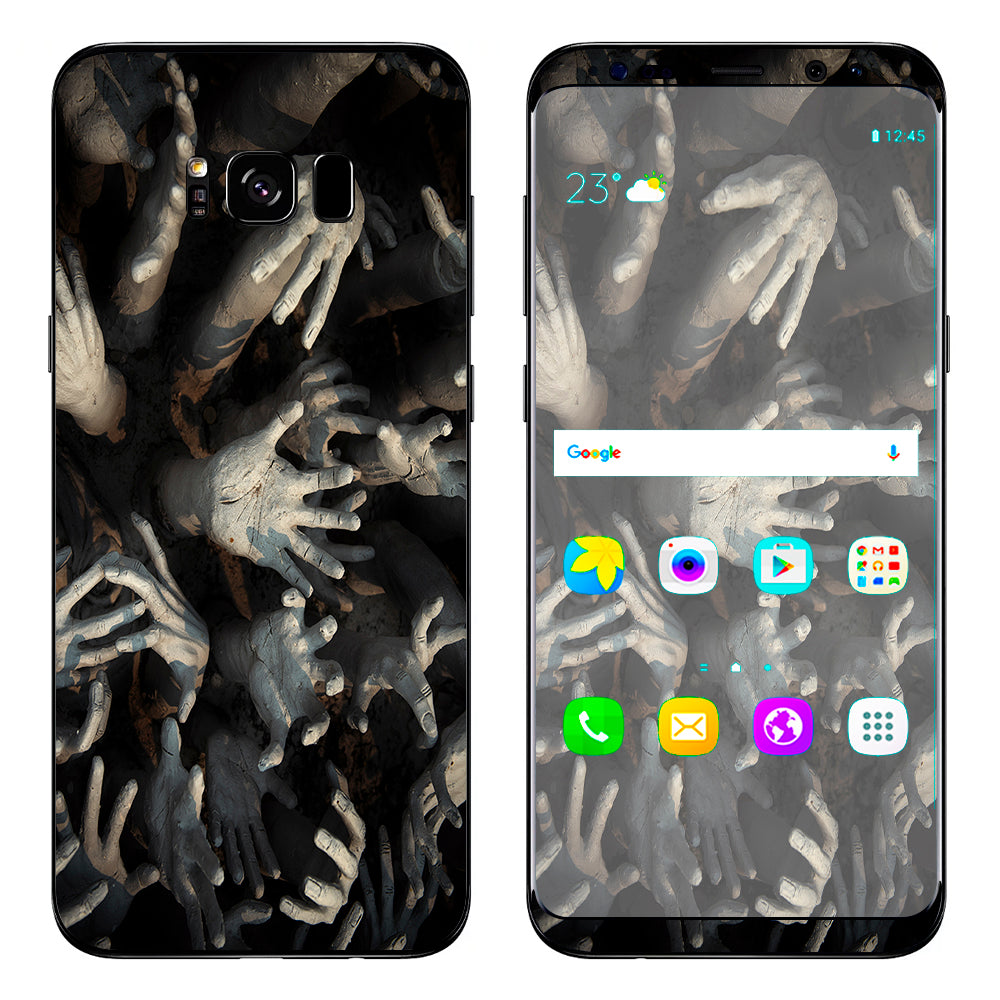  Zombie Hands Dead Trapped Walking Samsung Galaxy S8 Skin