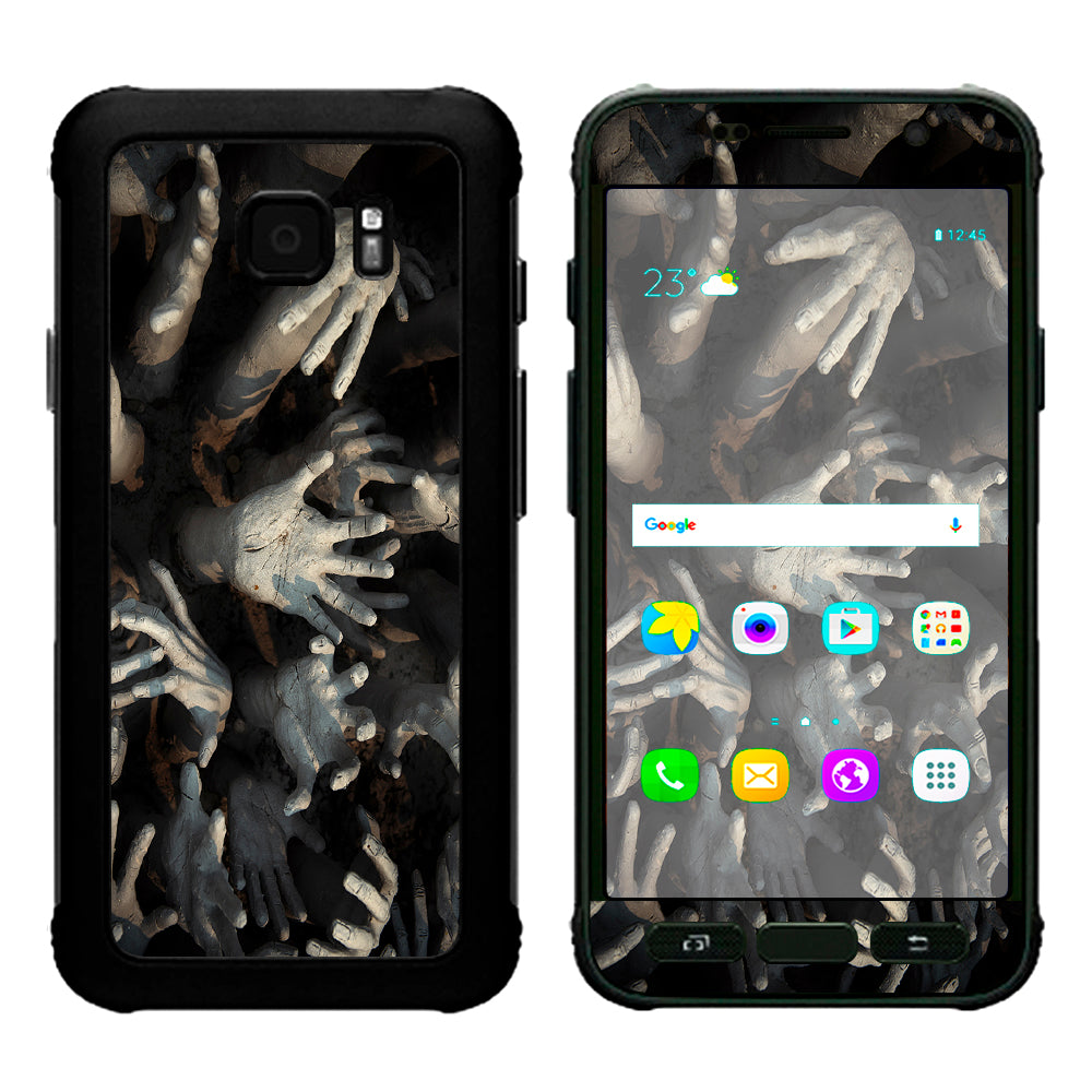  Zombie Hands Dead Trapped Walking Samsung Galaxy S7 Active Skin