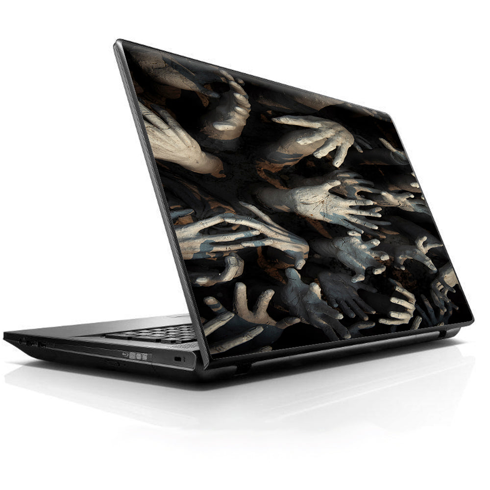  Zombie Hands Dead Trapped Walking HP Dell Compaq Mac Asus Acer 13 to 16 inch Skin