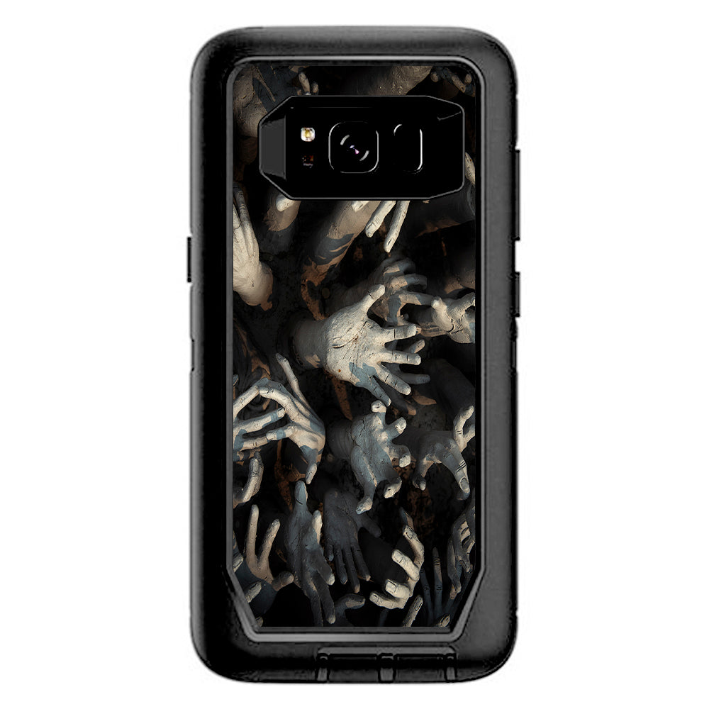  Zombie Hands Dead Trapped Walking Otterbox Defender Samsung Galaxy S8 Skin