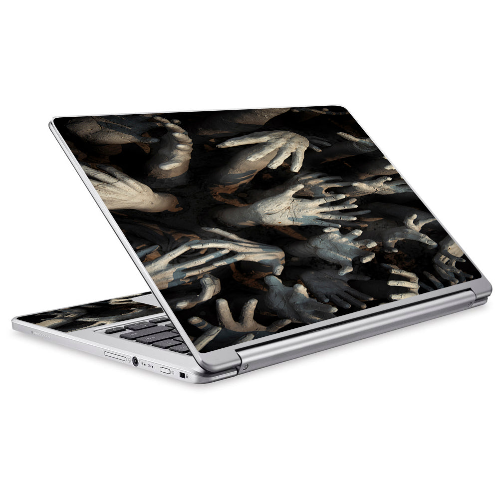  Zombie Hands Dead Trapped Walking Acer Chromebook R13 Skin