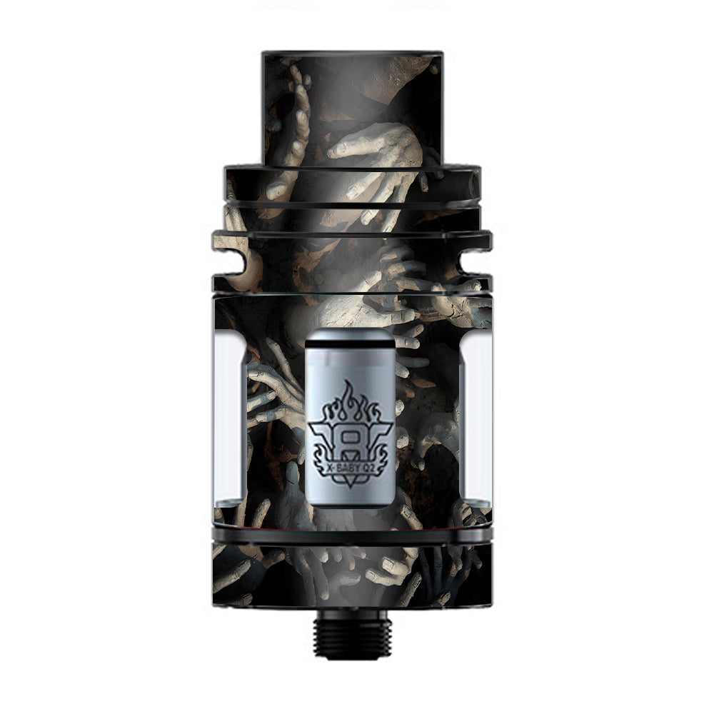  Zombie Hands Dead Trapped Walking TFV8 X-baby Tank Smok Skin