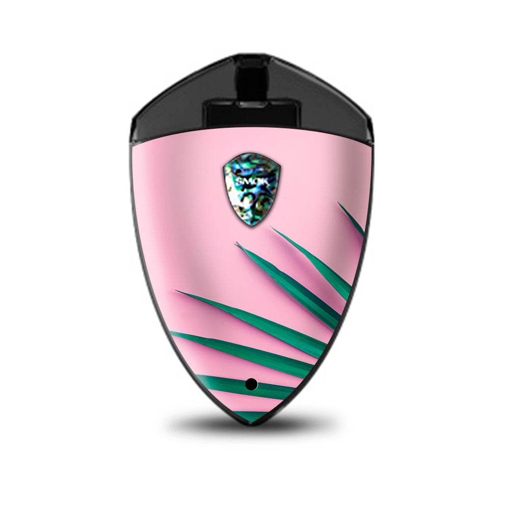  Pink Green Palm Frawns Smok Rolo Badge Skin