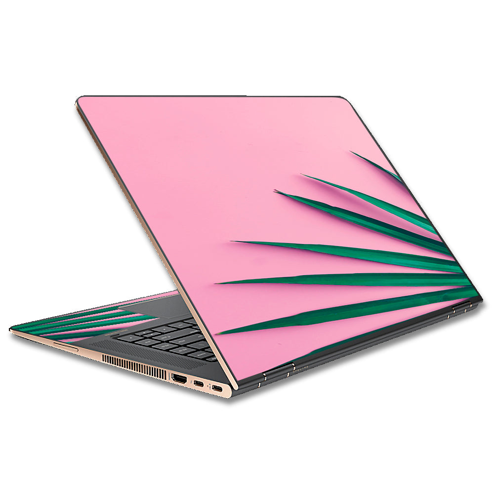  Pink Green Palm Frawns HP Spectre x360 15t Skin