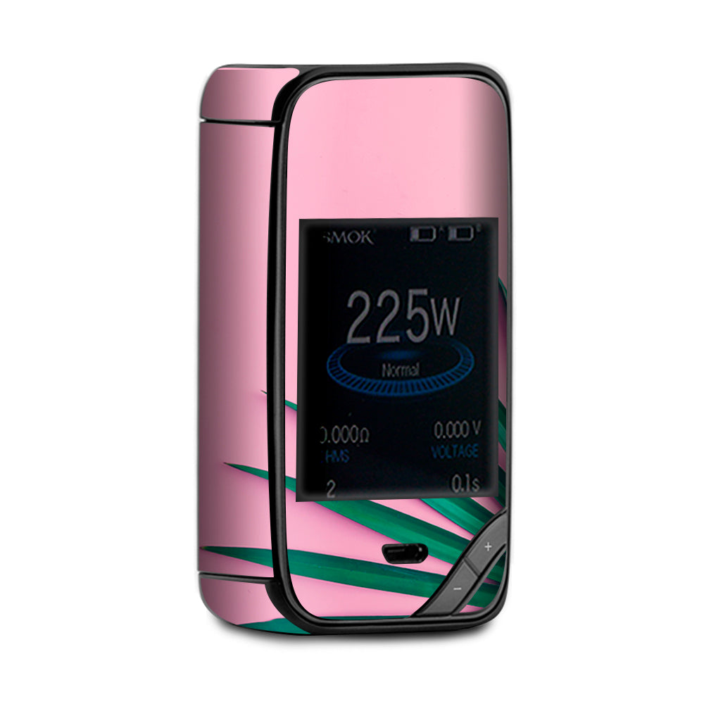  Pink Green Palm Frawns X-Priv Smok Skin