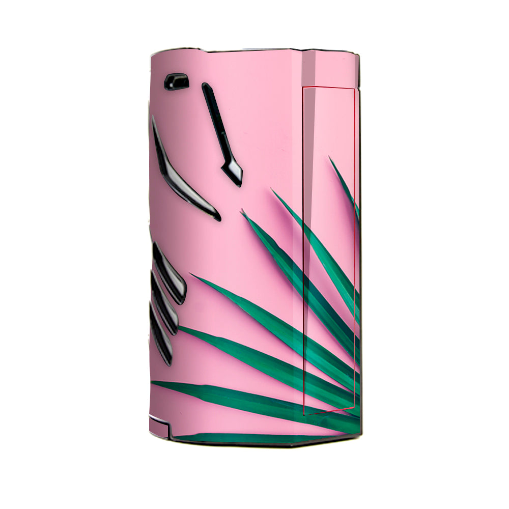  Pink Green Palm Frawns T-Priv 3 Smok Skin