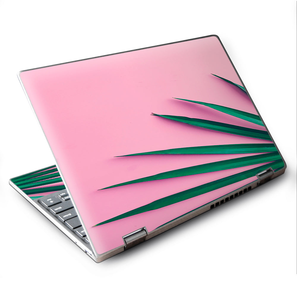  Pink Green Palm Frawns Lenovo Yoga 710 11.6" Skin