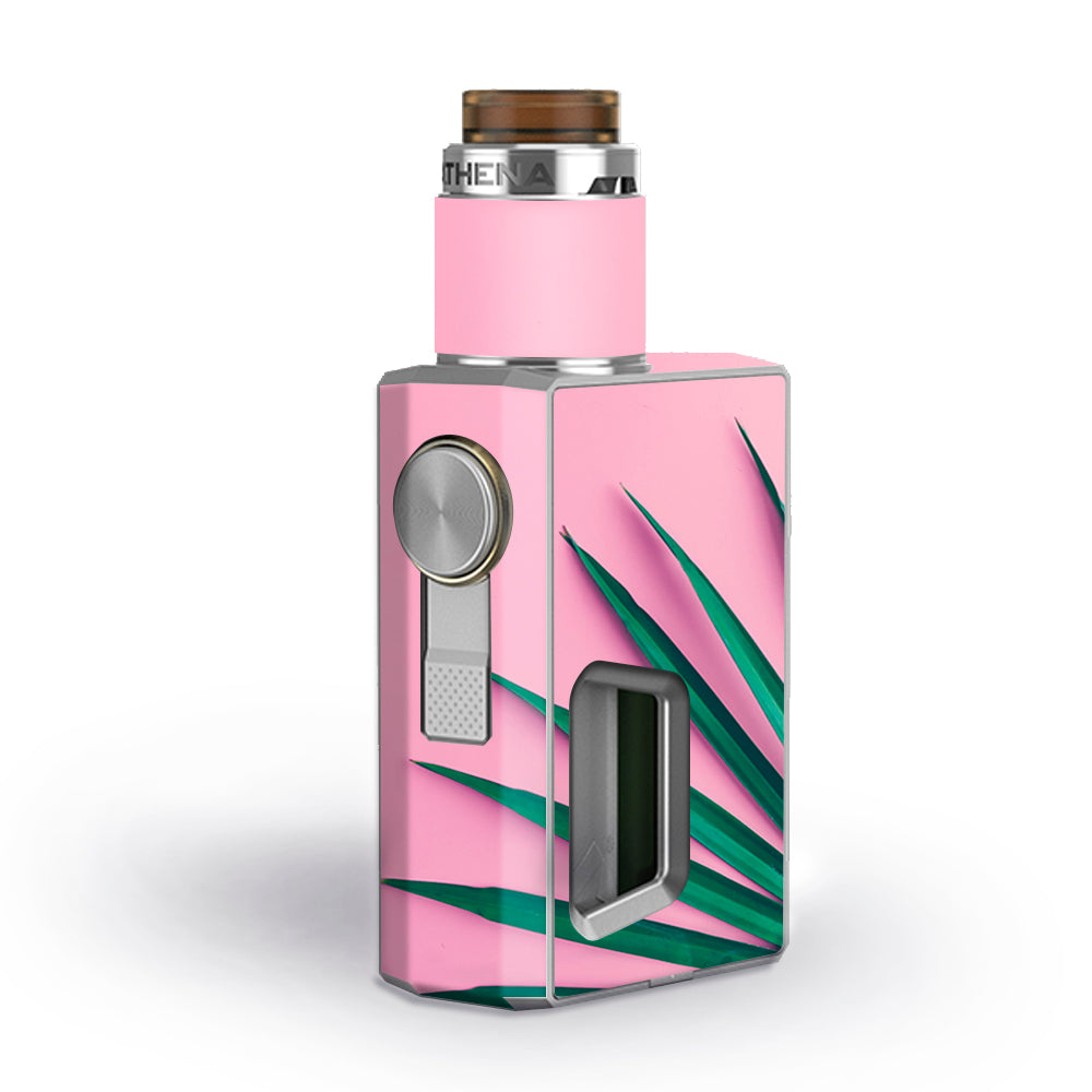  Pink Green Palm Frawns Geekvape Athena Squonk Skin