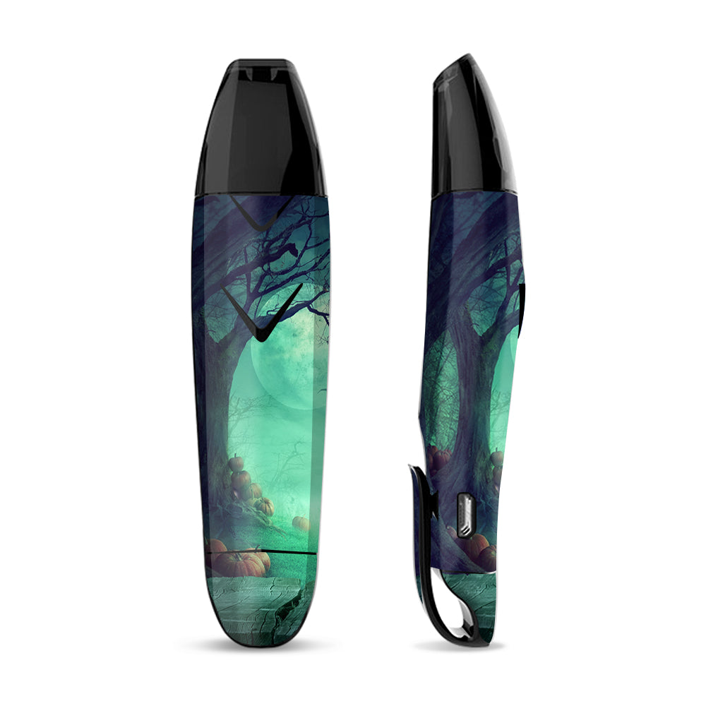 Skin Decal for Suorin Vagon  Vape / Halloween Tree Moon 