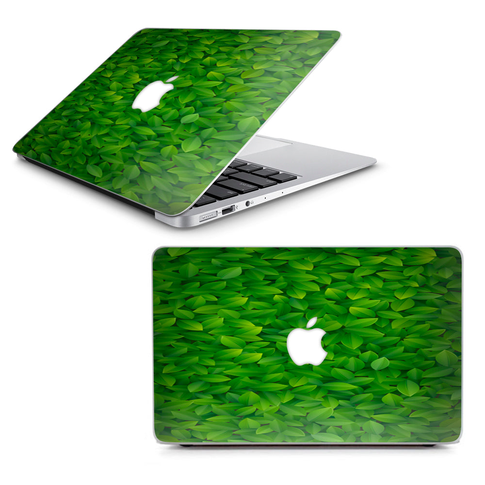  Green Leaves Macbook Air 13" A1369 A1466 Skin