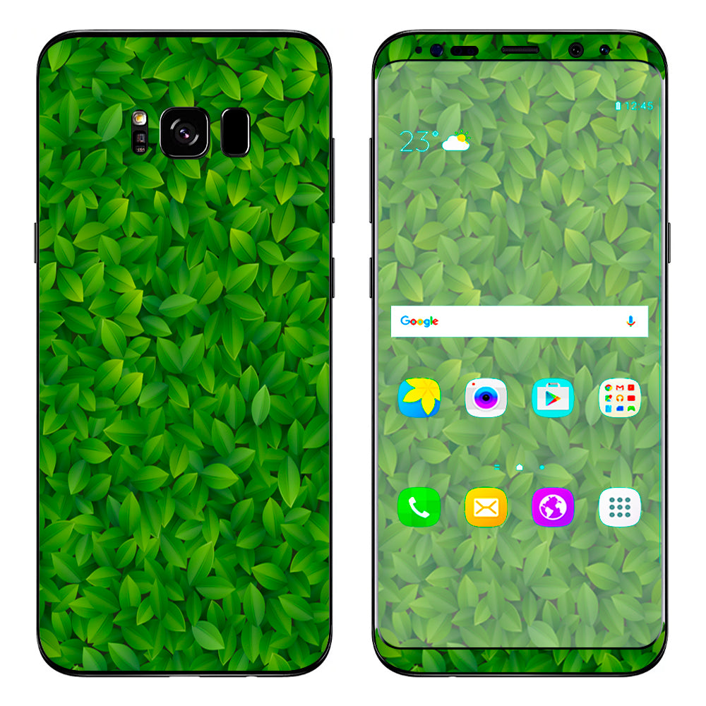  Green Leaves Samsung Galaxy S8 Plus Skin