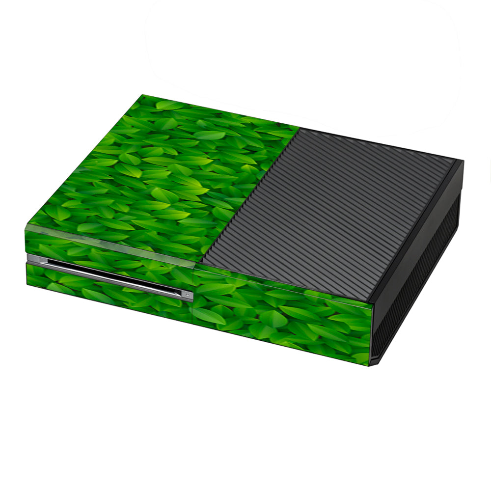  Green Leaves Microsoft Xbox One Skin