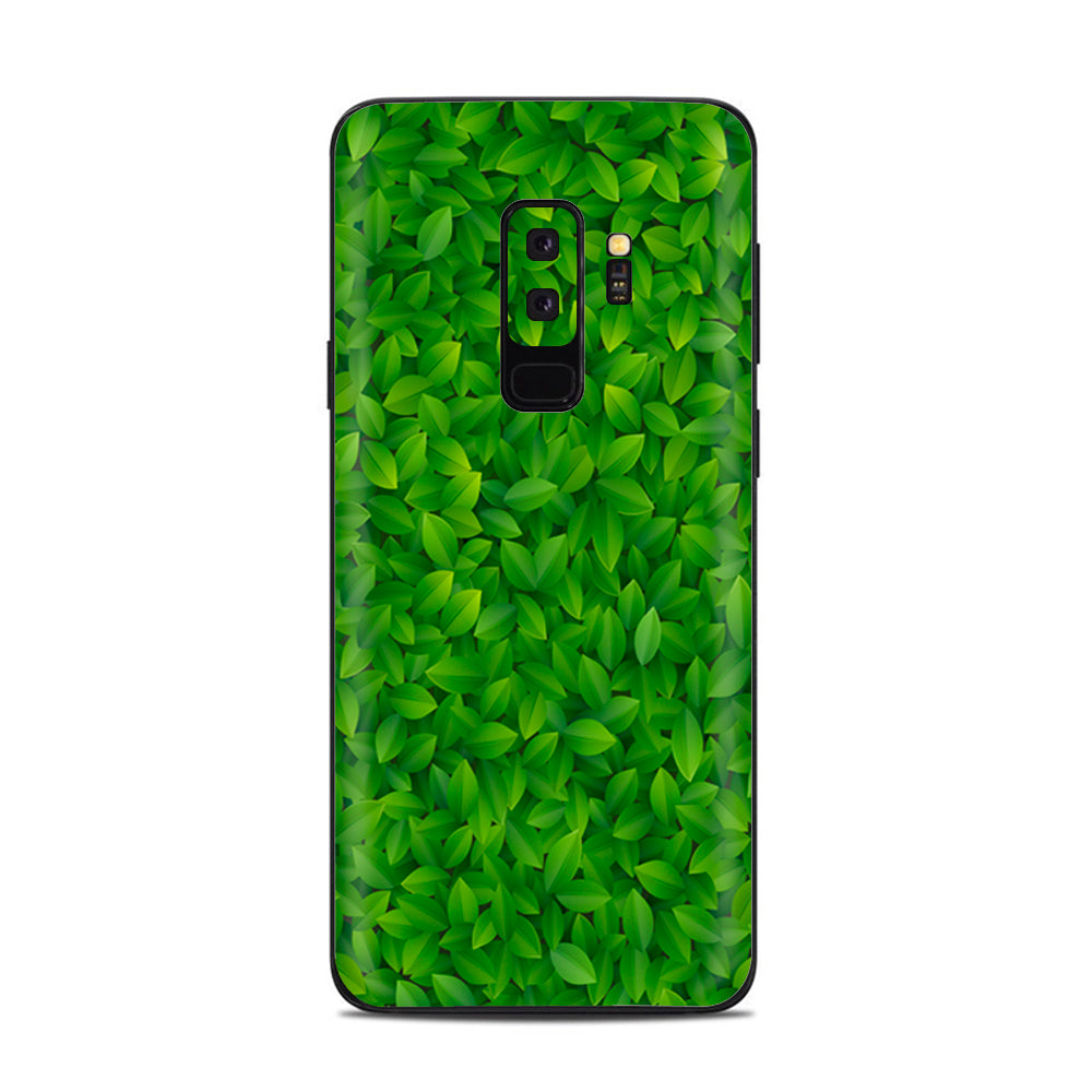  Green Leaves Samsung Galaxy S9 Plus Skin