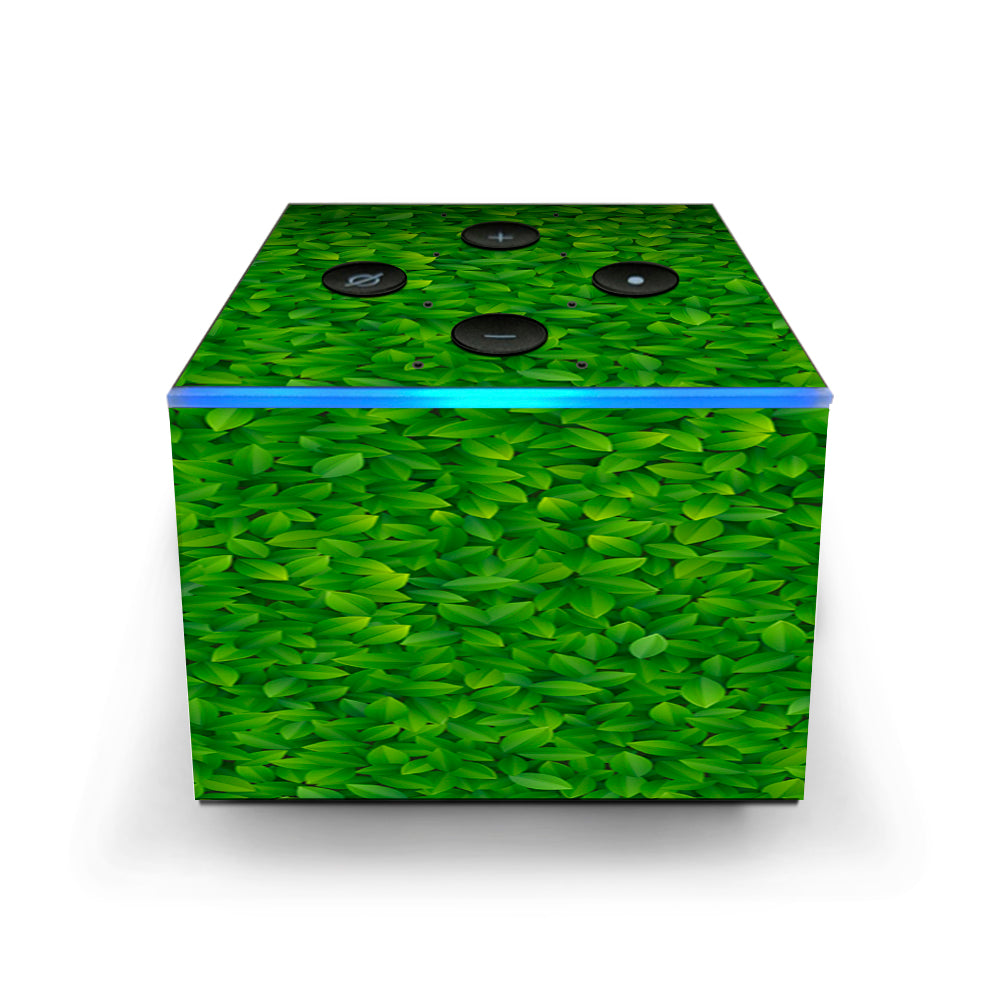  Green Leaves Amazon Fire TV Cube Skin