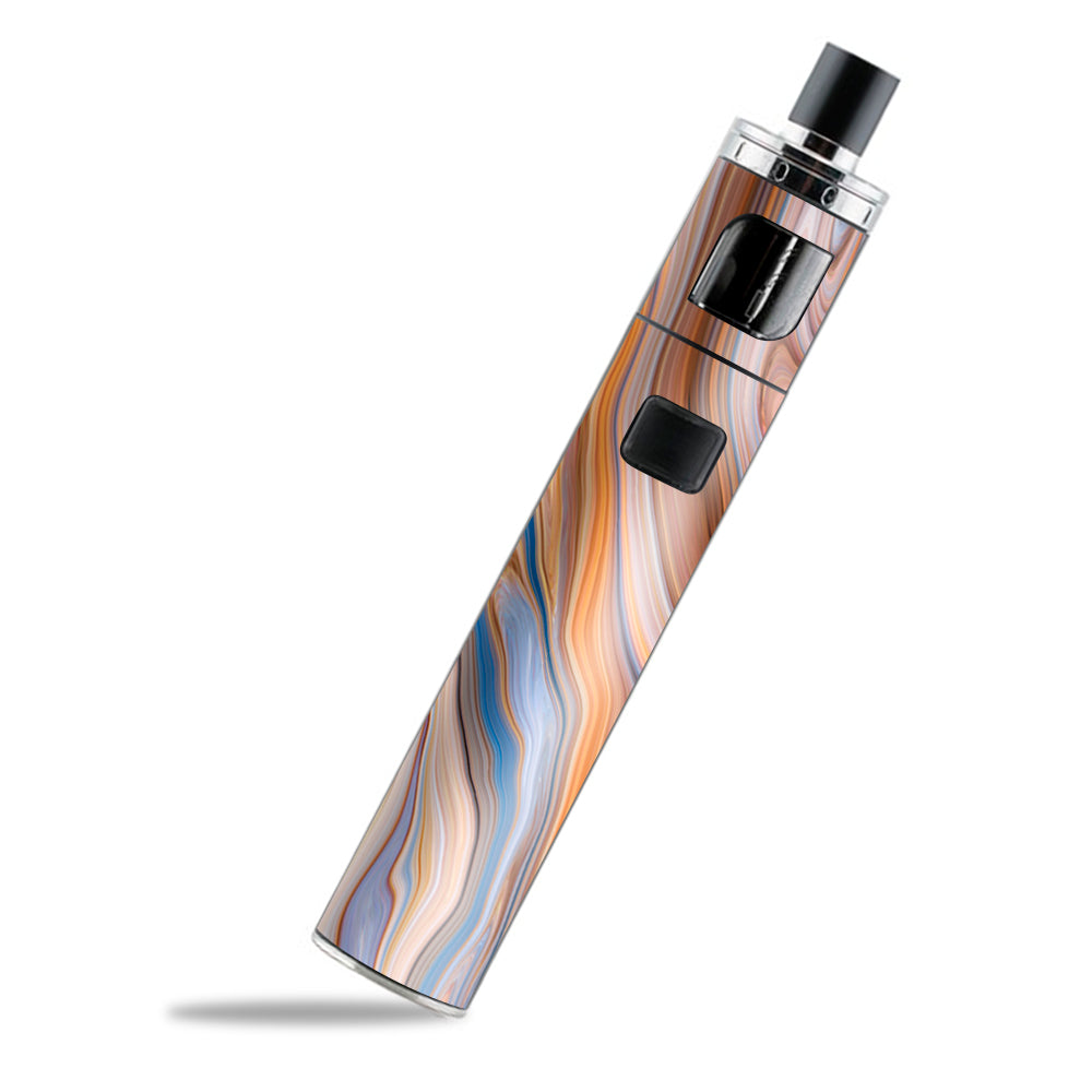  Brown Blue Marble Glass PockeX Aspire Skin