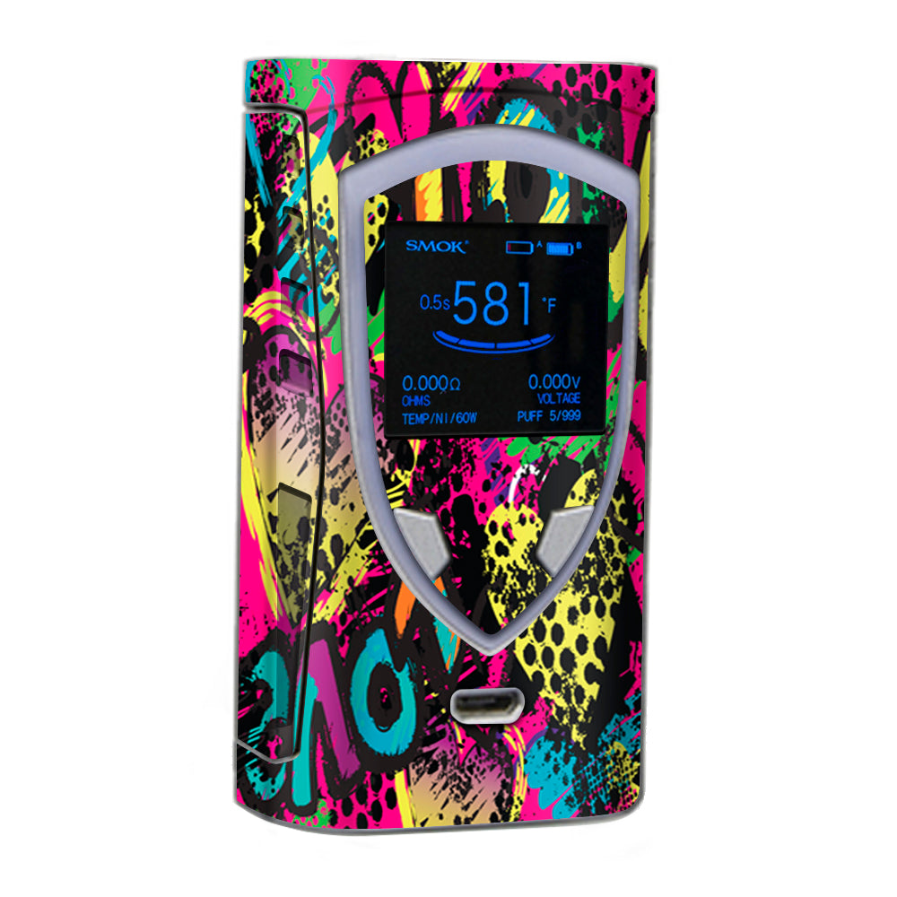  80'S Love Pop Art Neon Smok Pro Color Skin