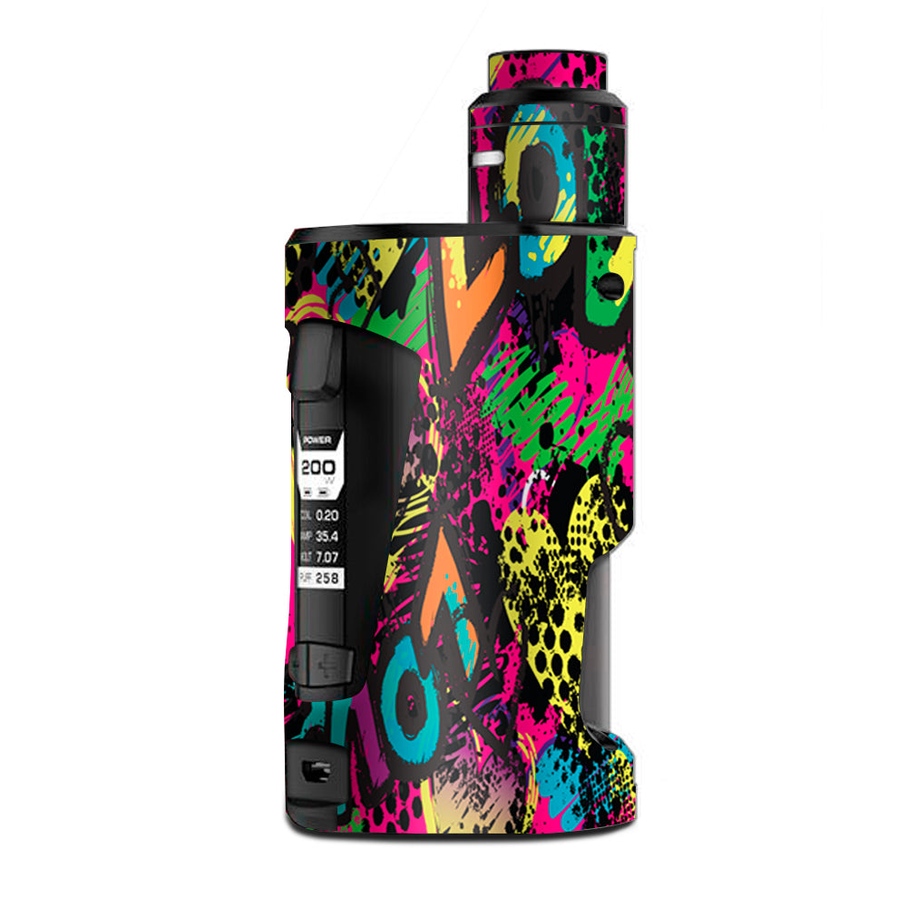  80'S Love Pop Art Neon G Box Squonk Geek Vape Skin