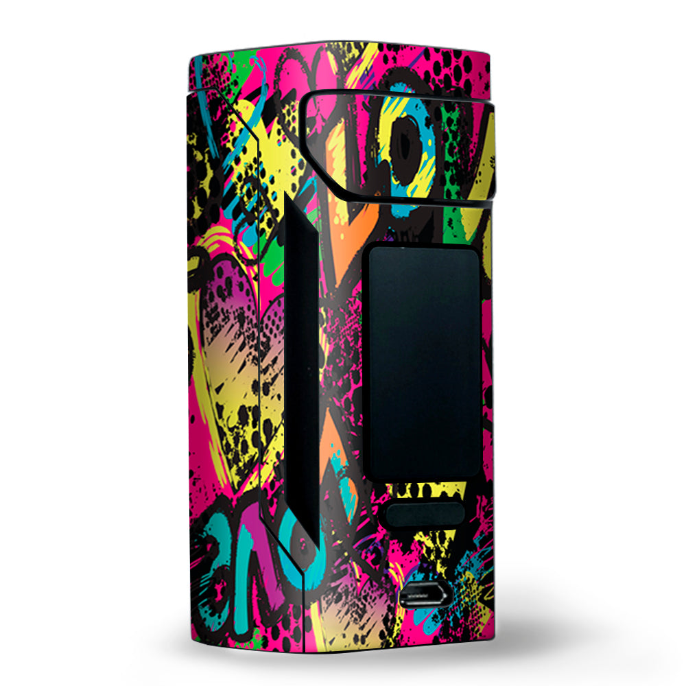  80'S Love Pop Art Neon Wismec RX2 20700 Skin