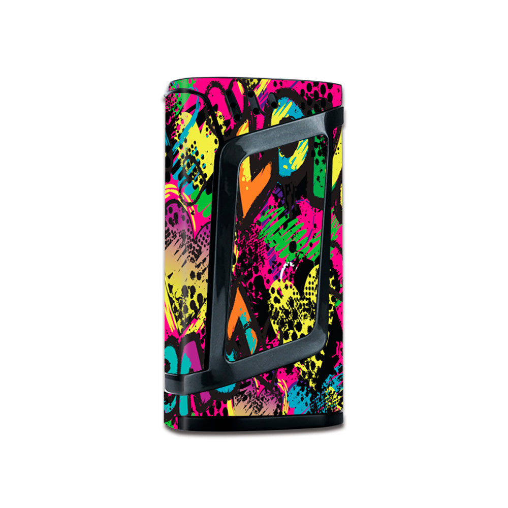  80'S Love Pop Art Neon Smok Alien Skin