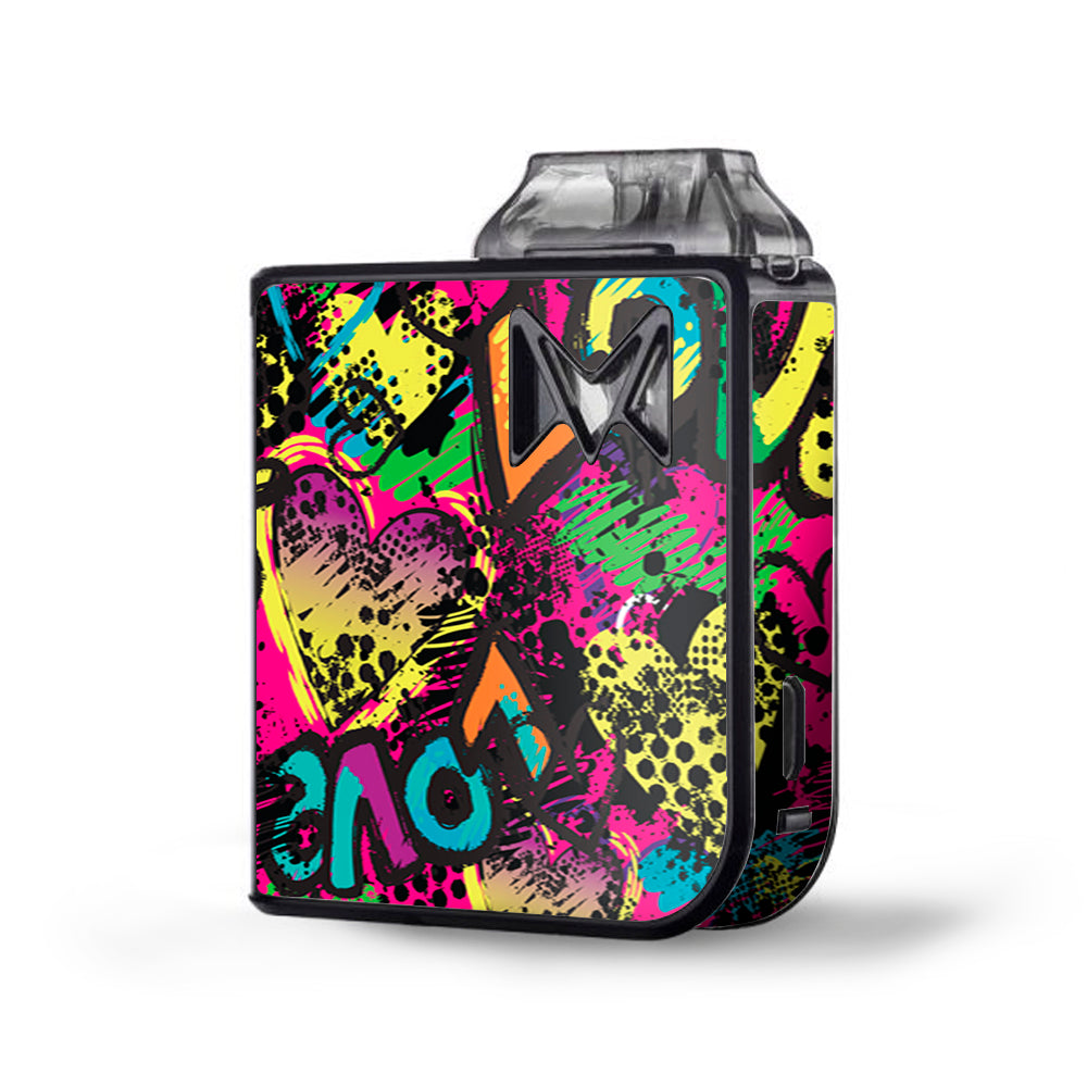 80'S Love Pop Art Neon Mipod Mi Pod Skin