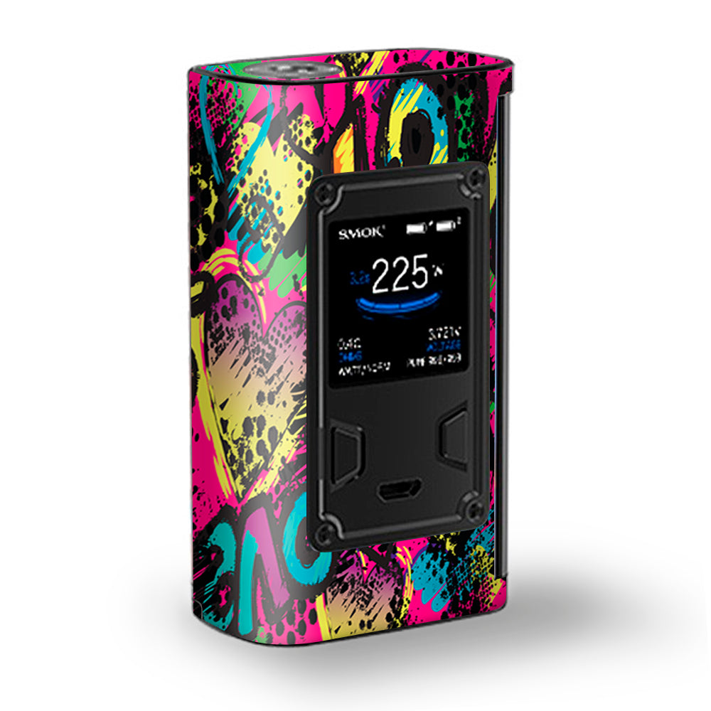  80'S Love Pop Art Neon Majesty Smok Skin