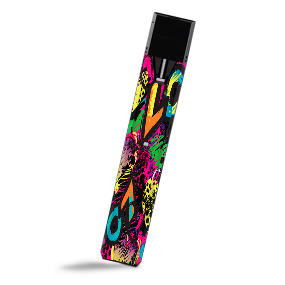  80'S Love Pop Art Neon Smok Fit Ultra Portable Skin
