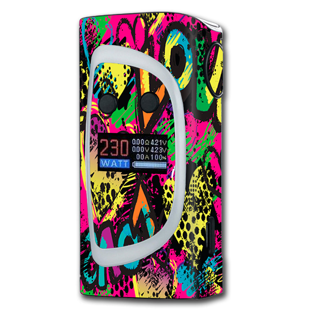  80'S Love Pop Art Neon Sigelei Kaos Spectrum 230w Skin