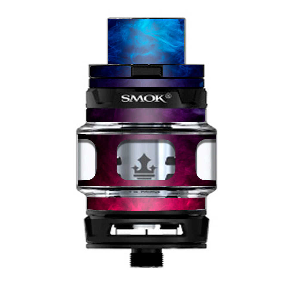 Blue Pink Smoke Cloud Prince TFV12 Tank Smok Skin