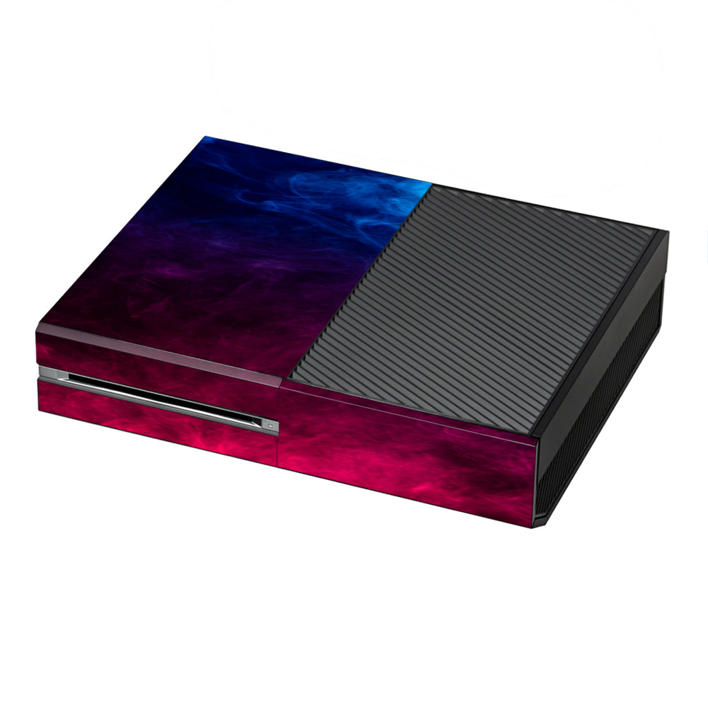  Blue Pink Smoke Cloud Microsoft Xbox One Skin