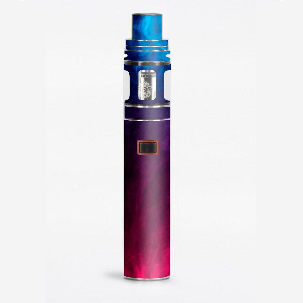  Blue Pink Smoke Cloud Smok Stick X8 Skin