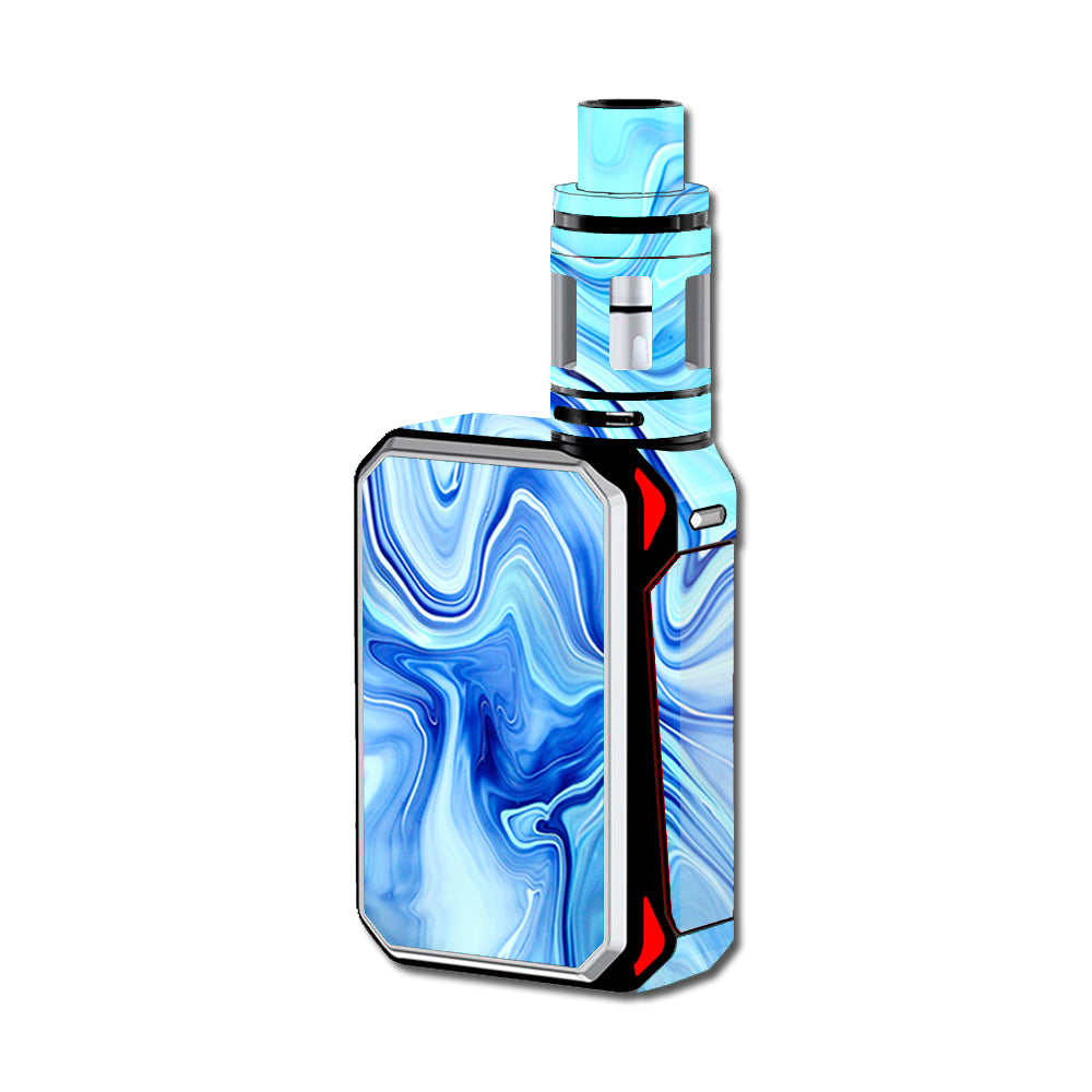  Blue Marble Rocks Glass Smok G-Priv Skin